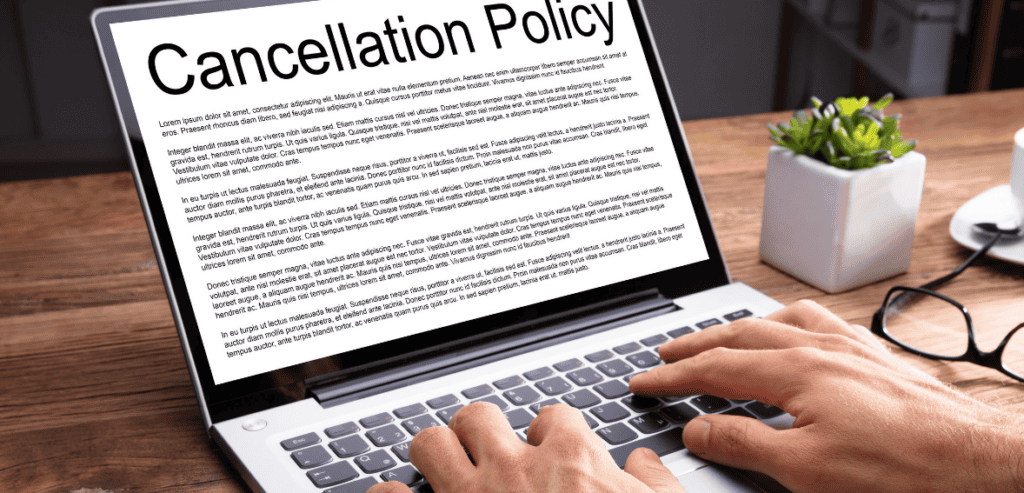 Setting Clear Cancellation and Refund Policies